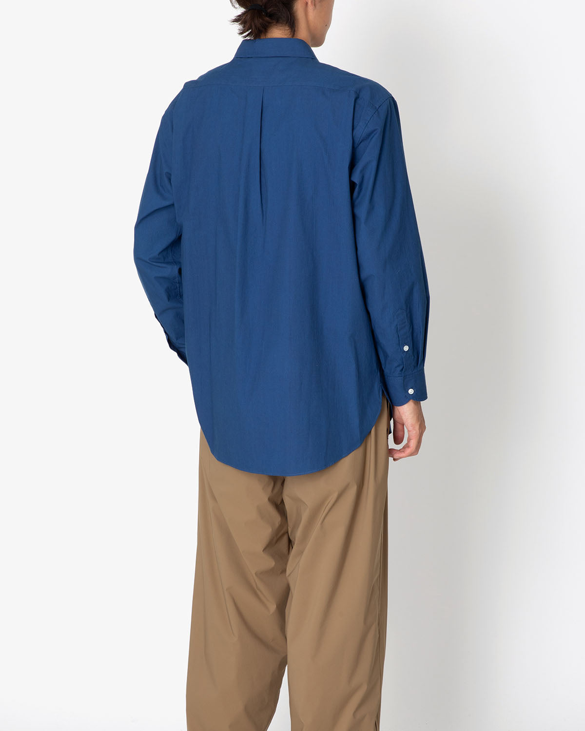 INDIGO SELVAGE BROAD SHIRT