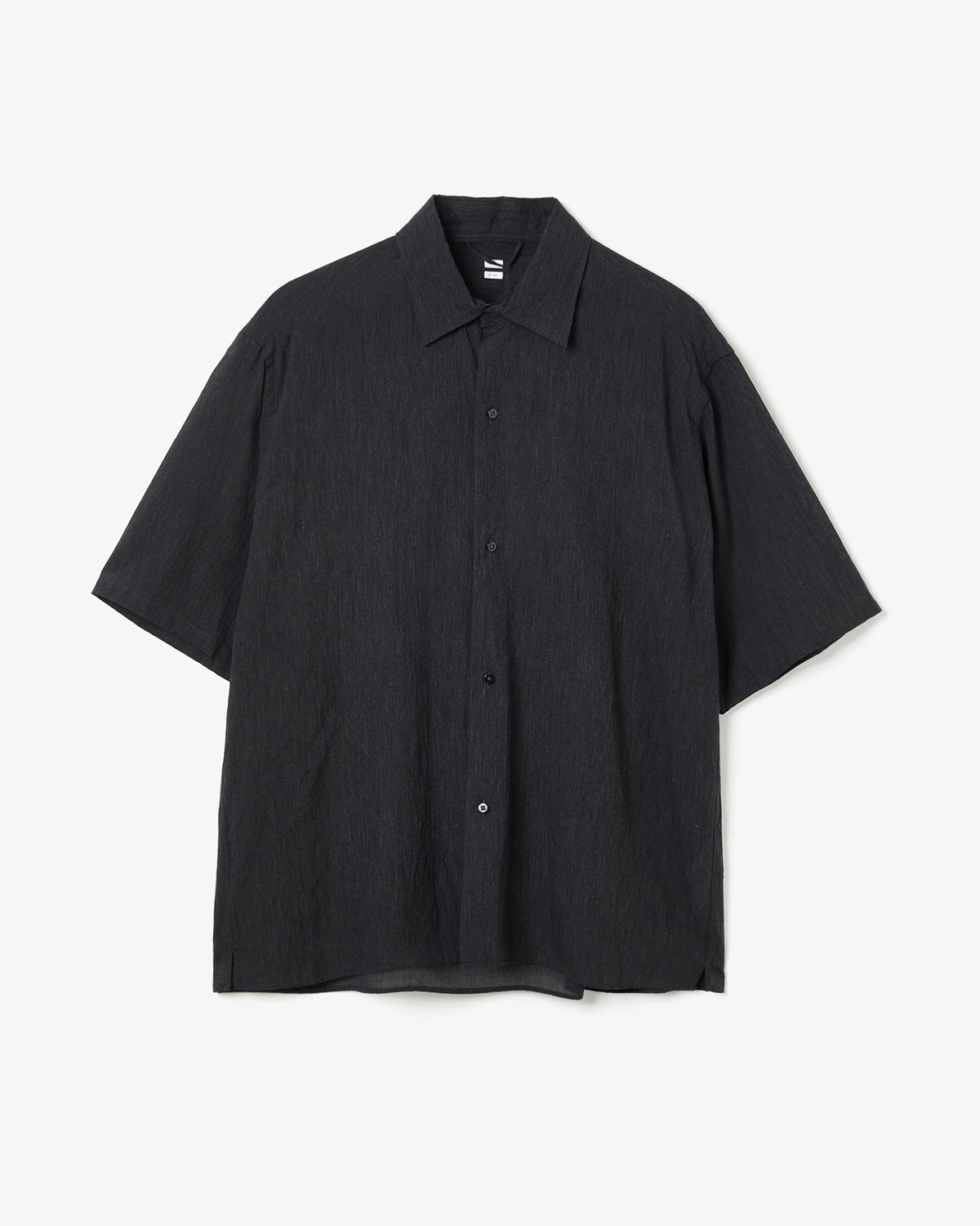 SILK-CO VOILE HALF-SLEEVE SHIRT