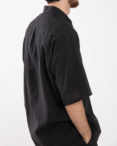 SILK-CO VOILE HALF-SLEEVE SHIRT
