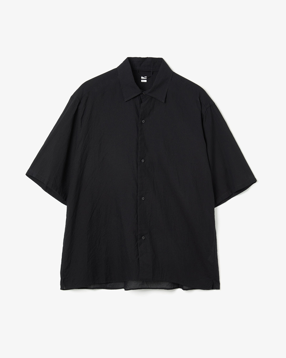 SILK-CO VOILE HALF-SLEEVE SHIRT