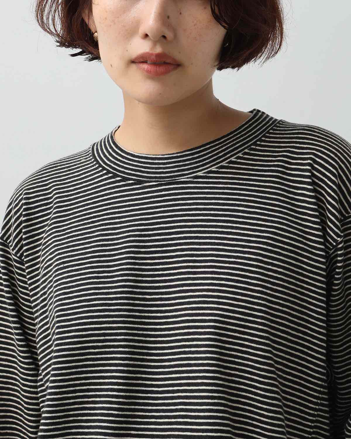 C/NAPP BORDER CREW NECK P/O