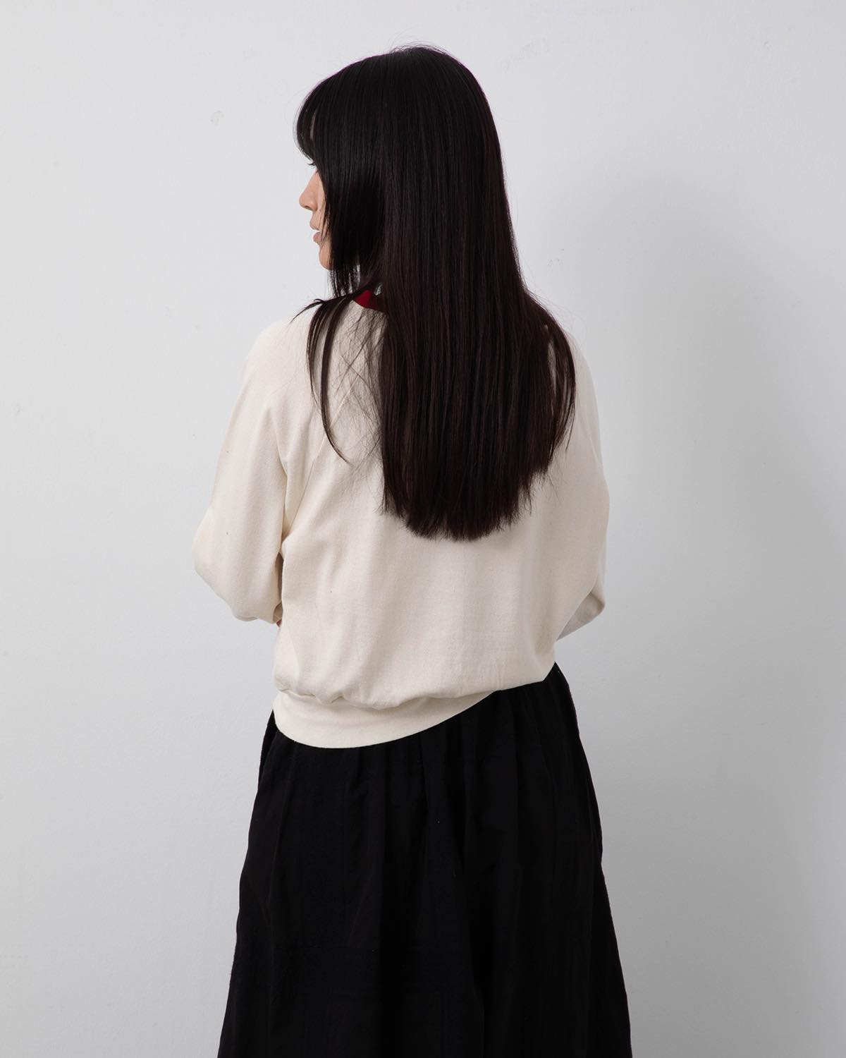 CO/SILK NEP SPLIT SLEEVE P/O