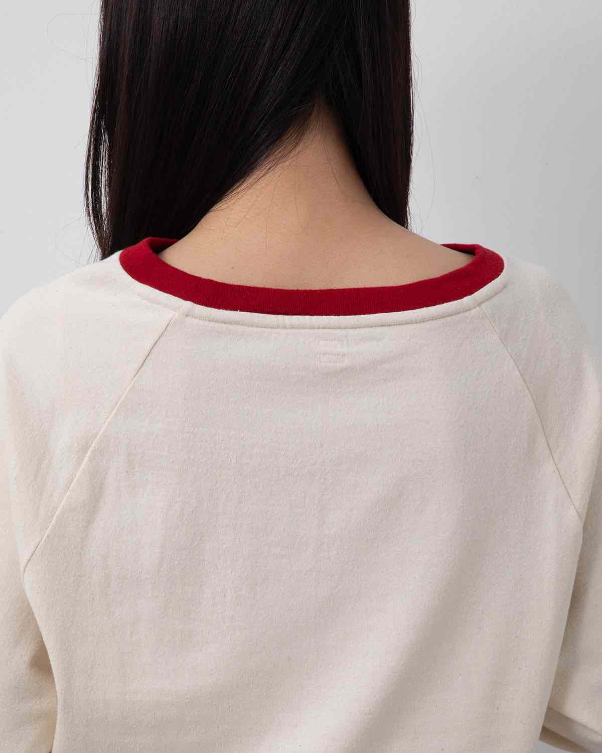 CO/SILK NEP SPLIT SLEEVE P/O