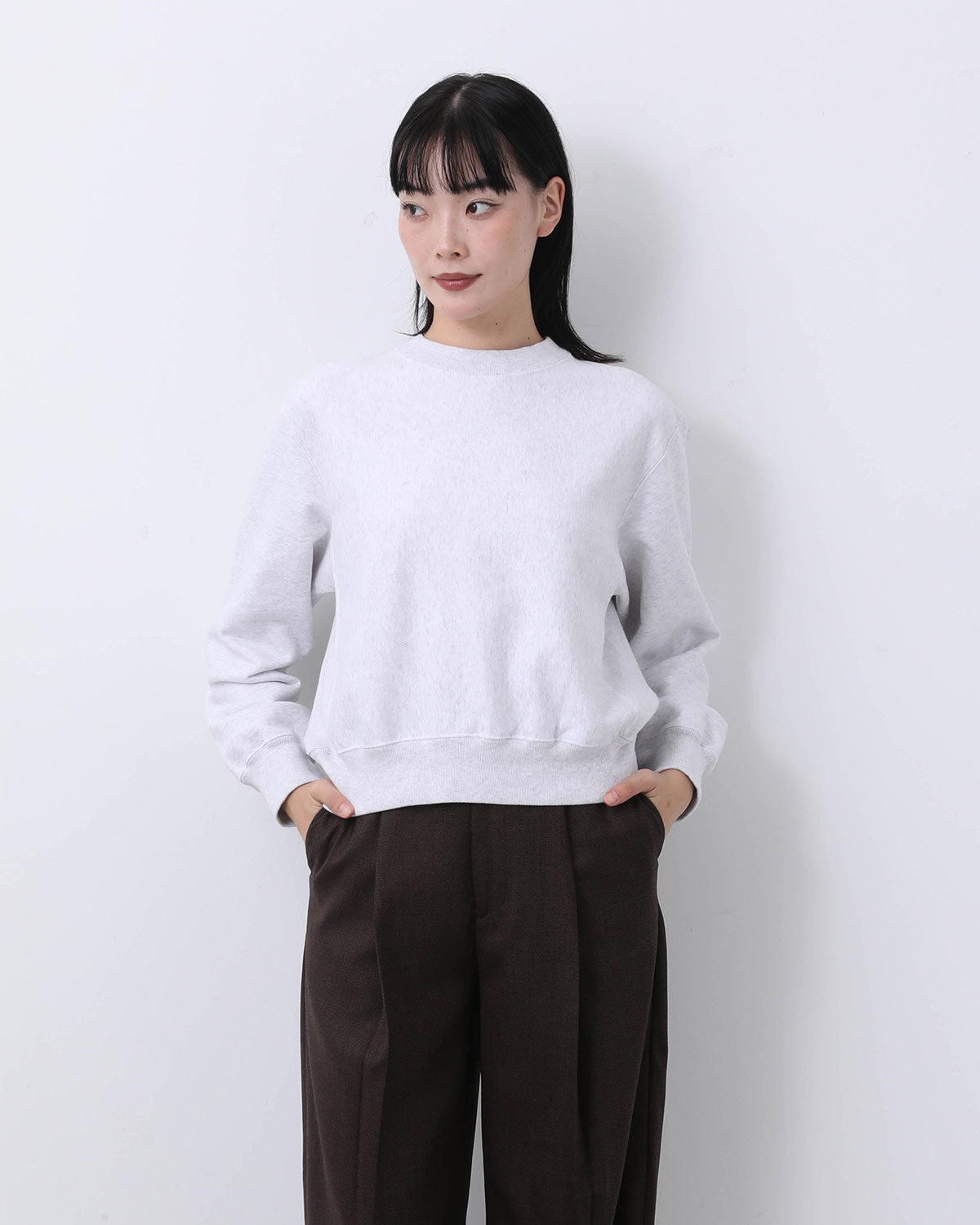 SOFT&HARD SWEAT CREW-NECK P/O (WOMEN'S)