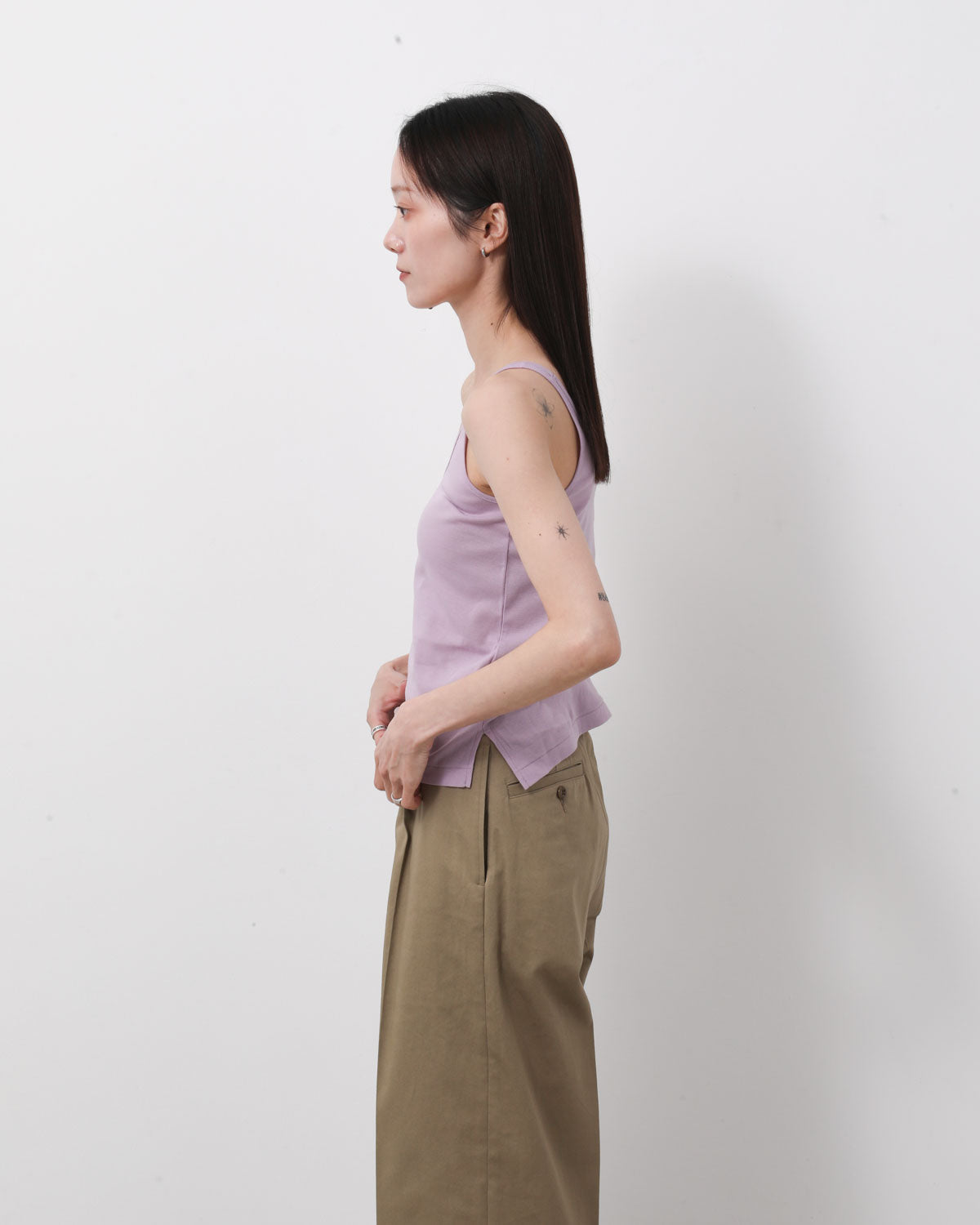 HARD TWIST RIB CAMISOLE