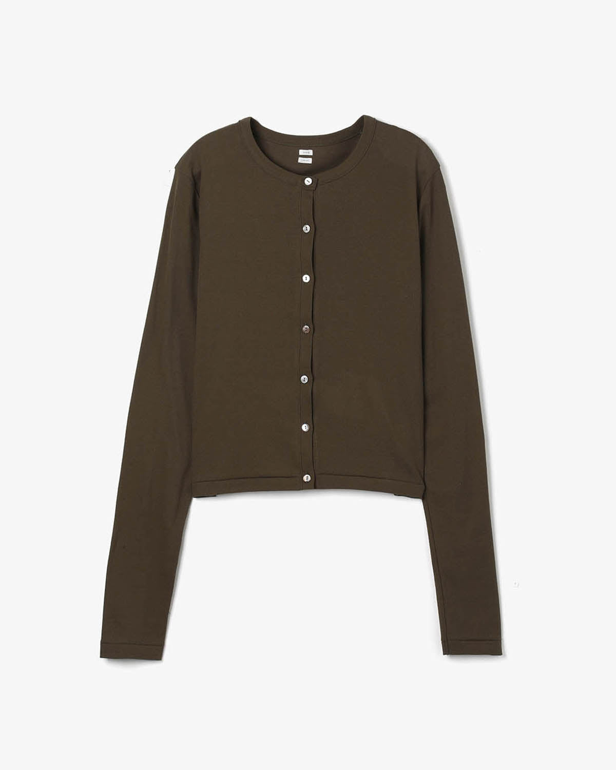 HARD TWIST RIB CARDIGAN