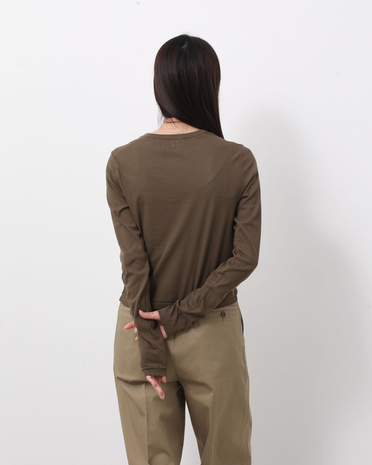 HARD TWIST RIB CARDIGAN