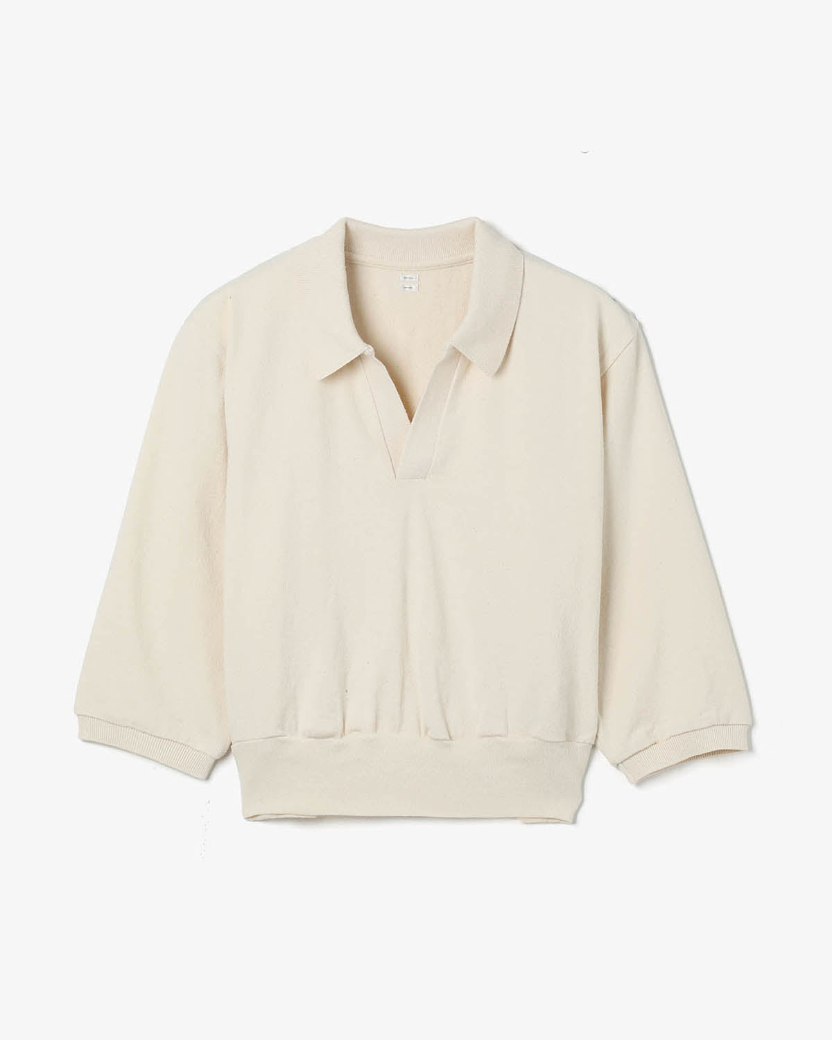 CO/SILK NEP SKIPPER CROPPED SLEEVE (WOMEN'S)