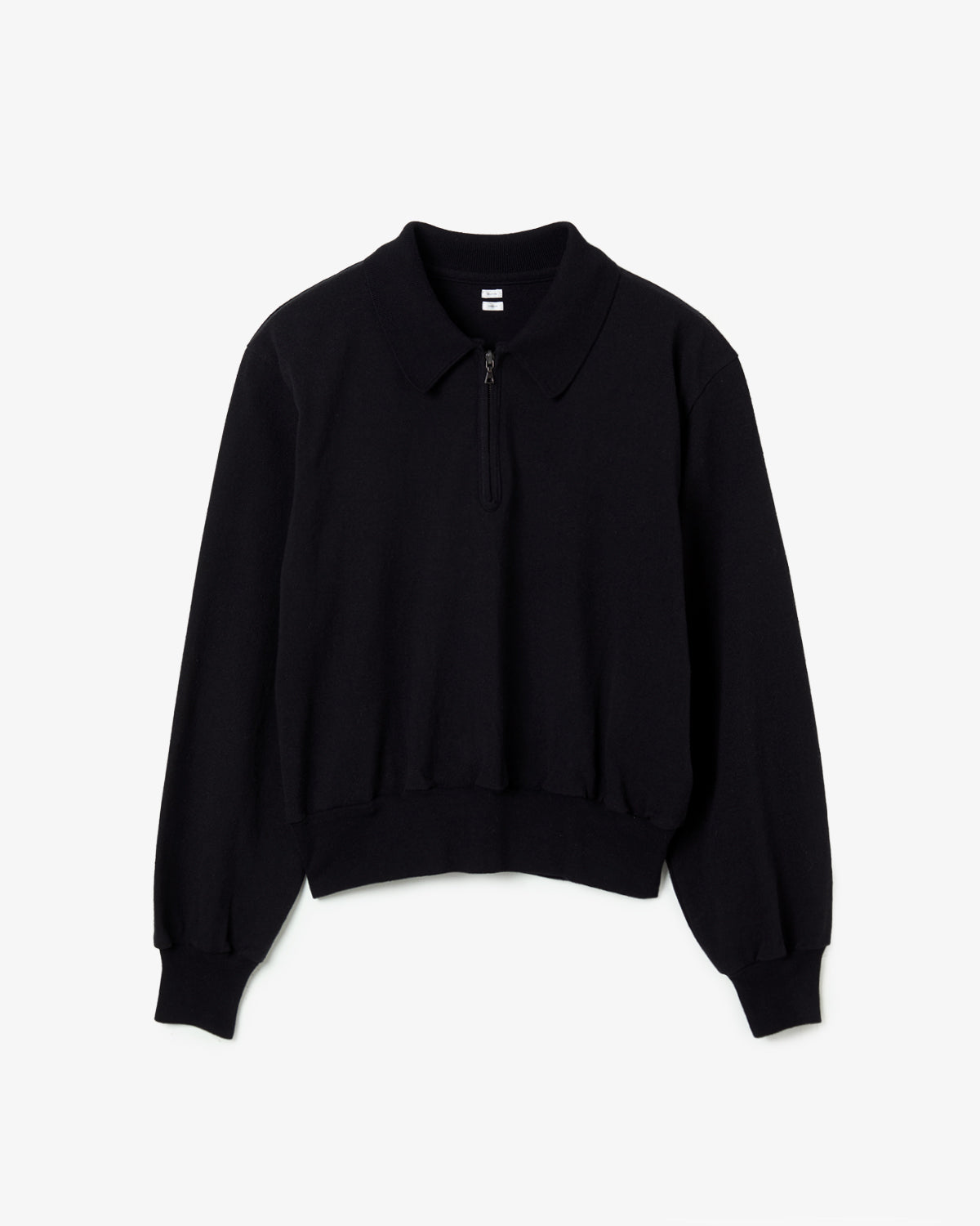 CO/SILK NEP HARF-ZIP P/O