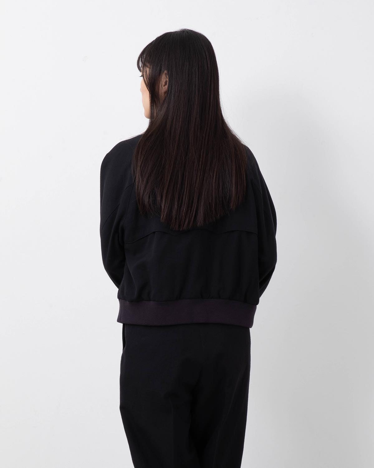 WOOL GABARDINE HARRINGTON JACKET (WOMEN'S)