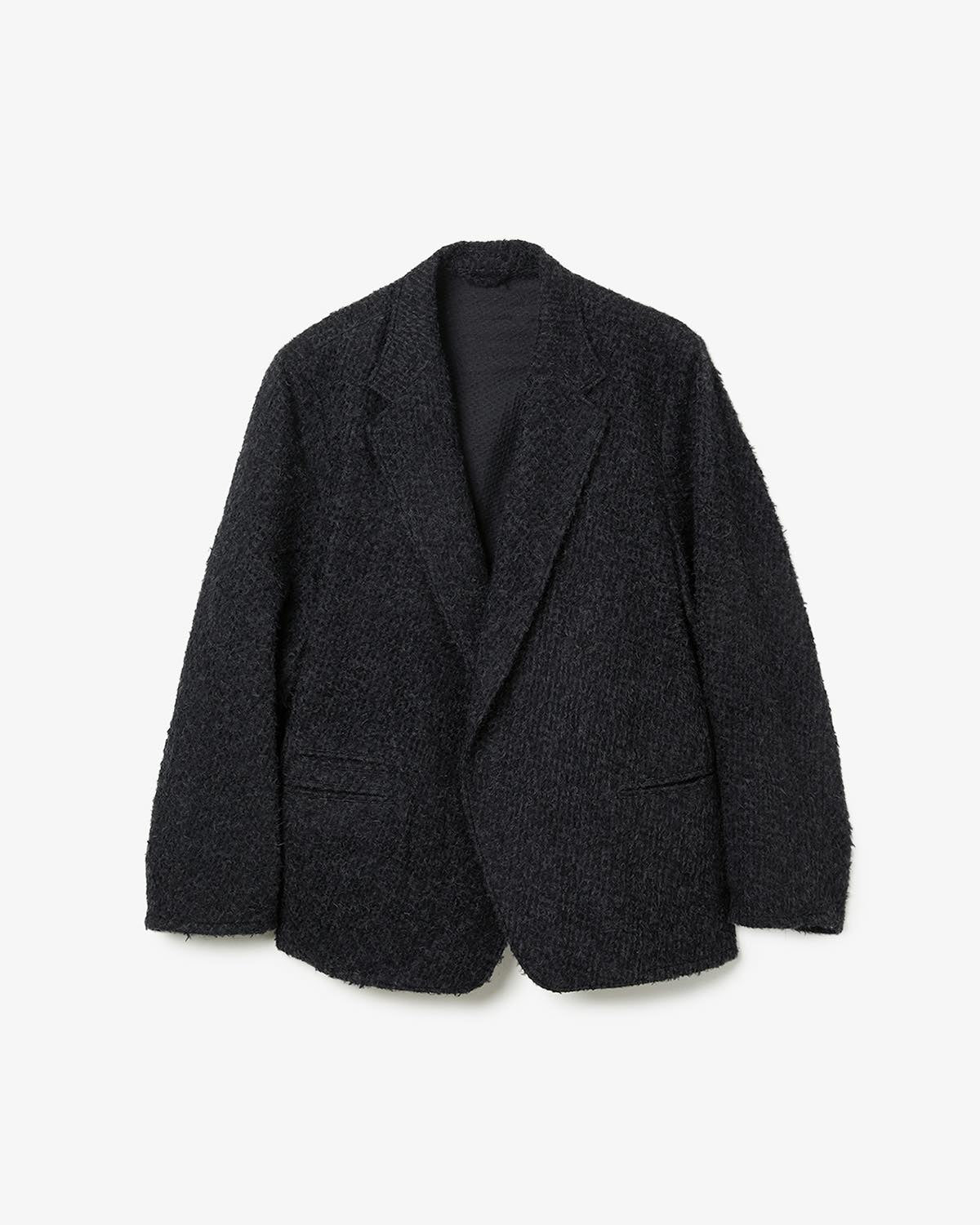 BRUSHED WOOL CARDIGAN JACKET (WOMEN'S)