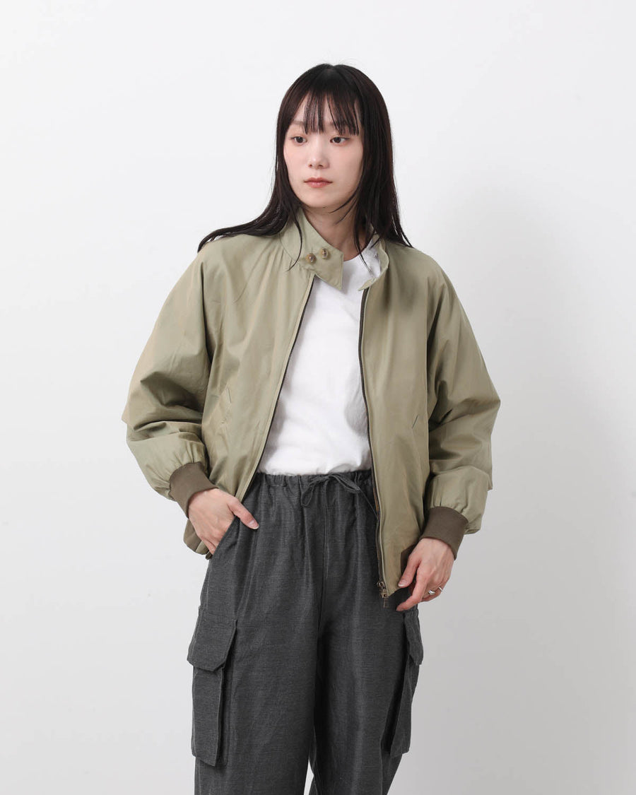 ジャケット・アウター blurhms CottonGabardineHarrington Jacket COTTON GABARDINE HARRINGTON JACKET (WOMEN'S) – COVERCHORD