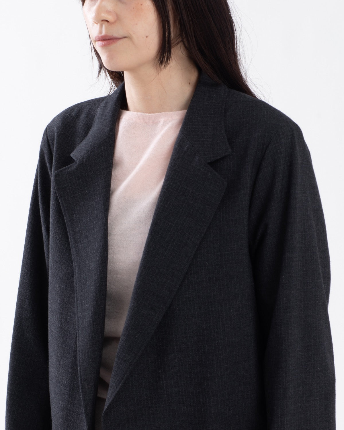 WOOL RAMIE MOHAIR CARDIGAN JACKET (WOMEN'S)