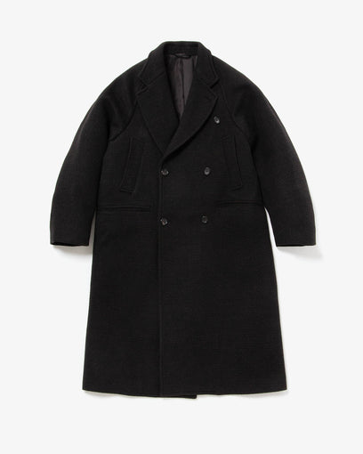 WOOL BEAVER DOUBLE-BREASTED COAT (WOMEN'S)