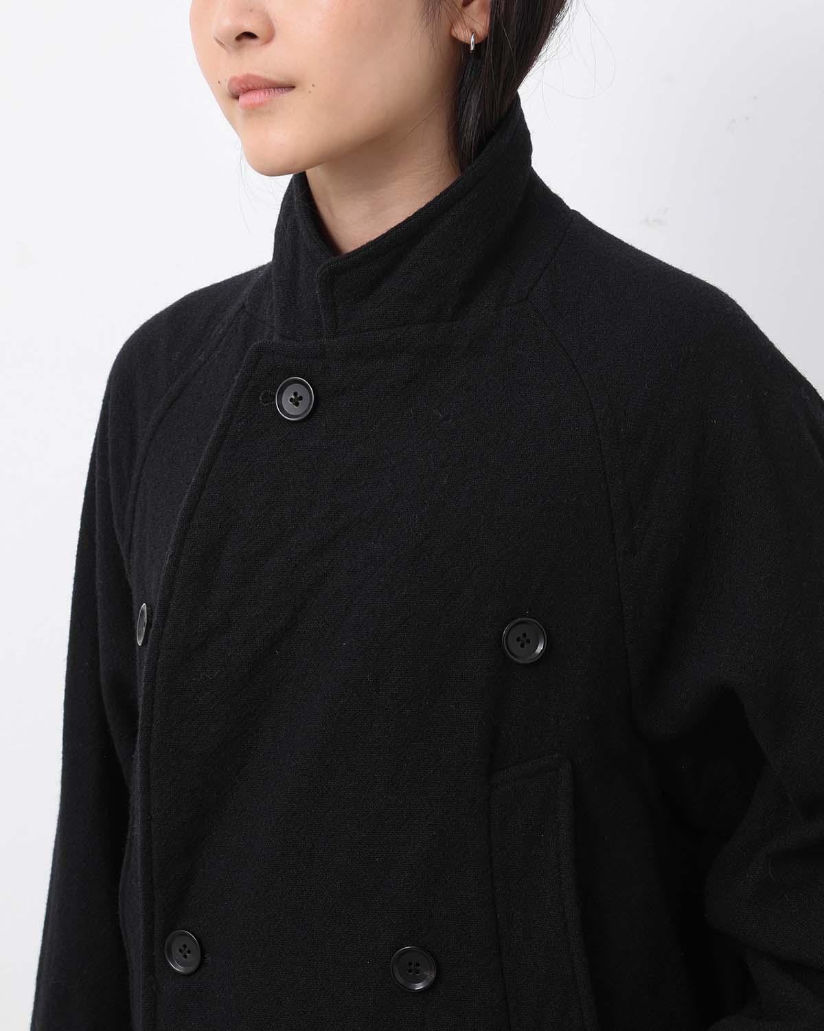 CLASSIC WOOL DOUBLE-BREASTED COAT