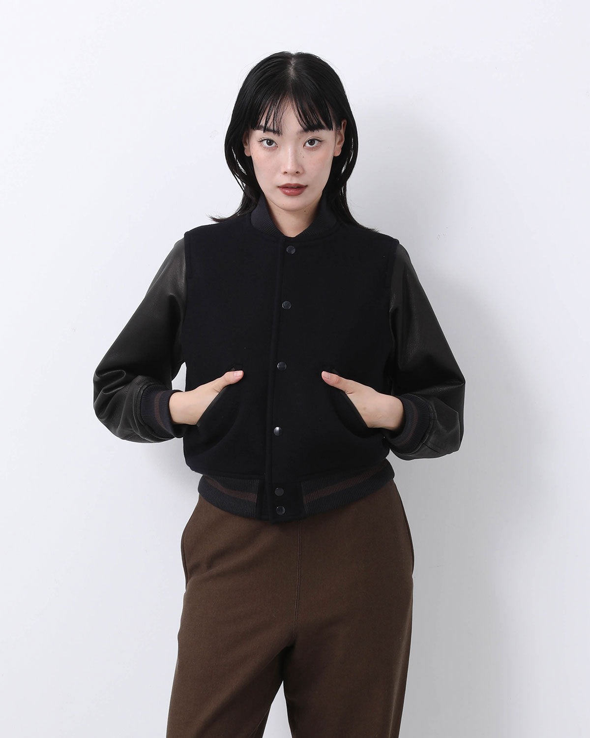 WOOL MELTON AWARD JACKET (WOMEN'S)