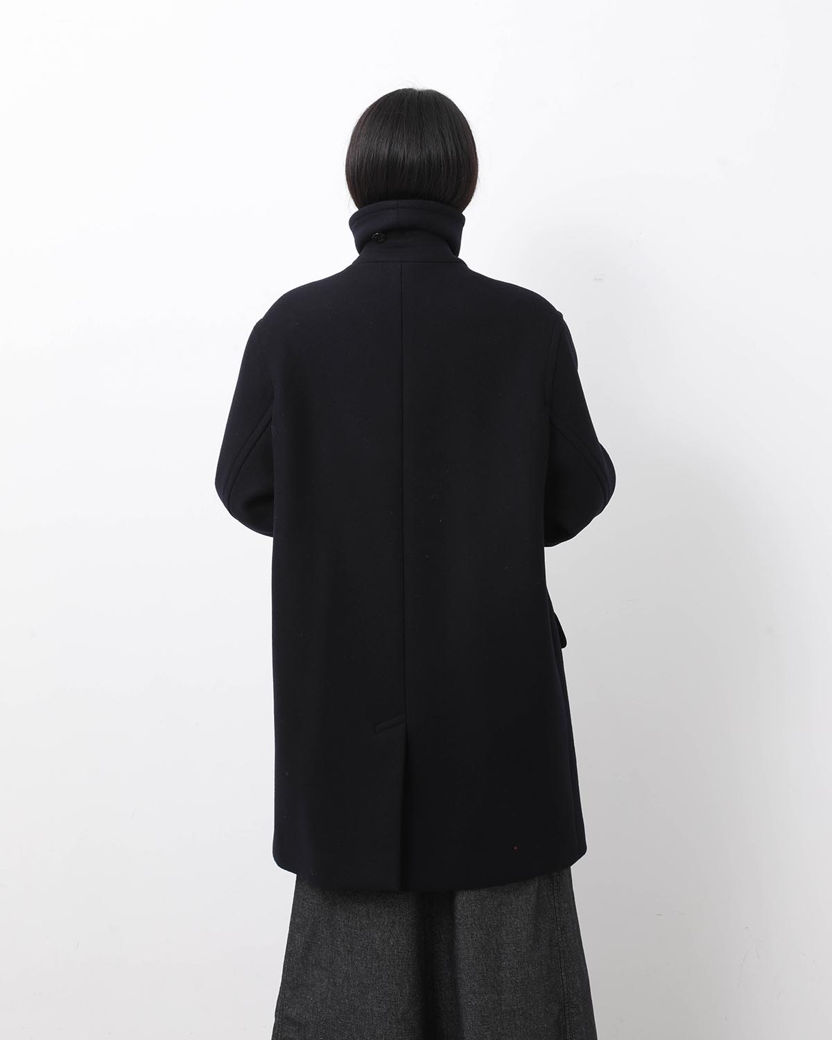 WOOL MELTON 10B PEA COAT
