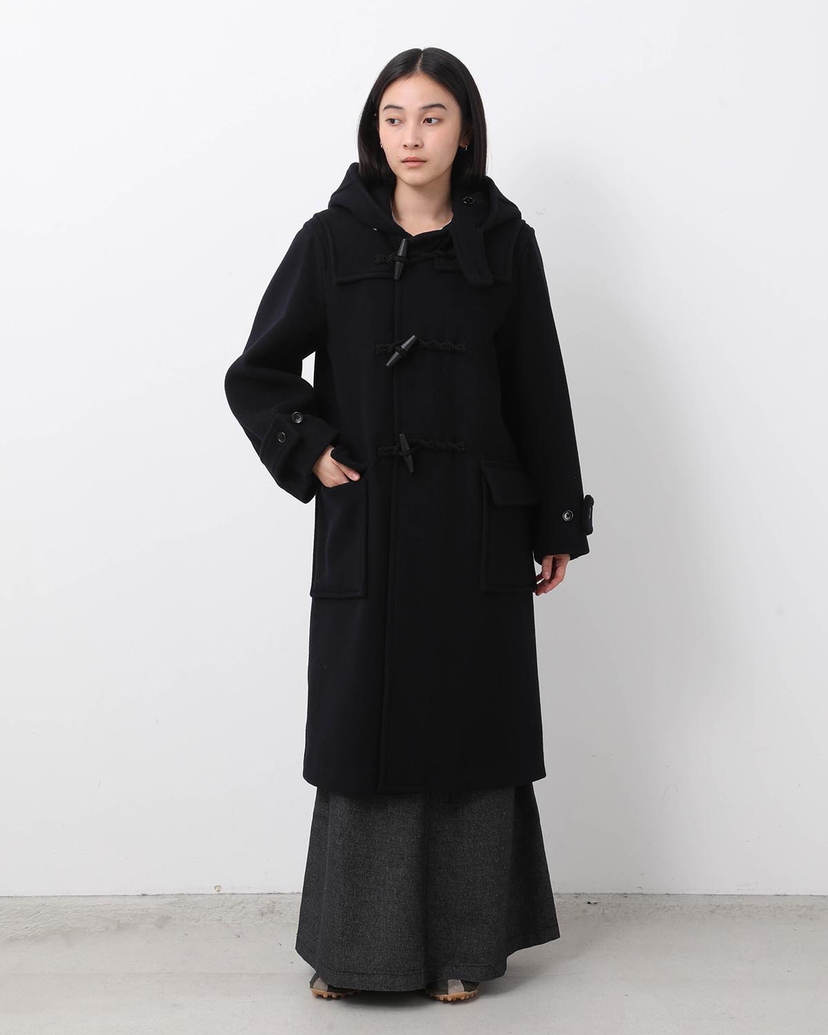 WOOL FELTON DUFFLE COAT (WOMEN'S)