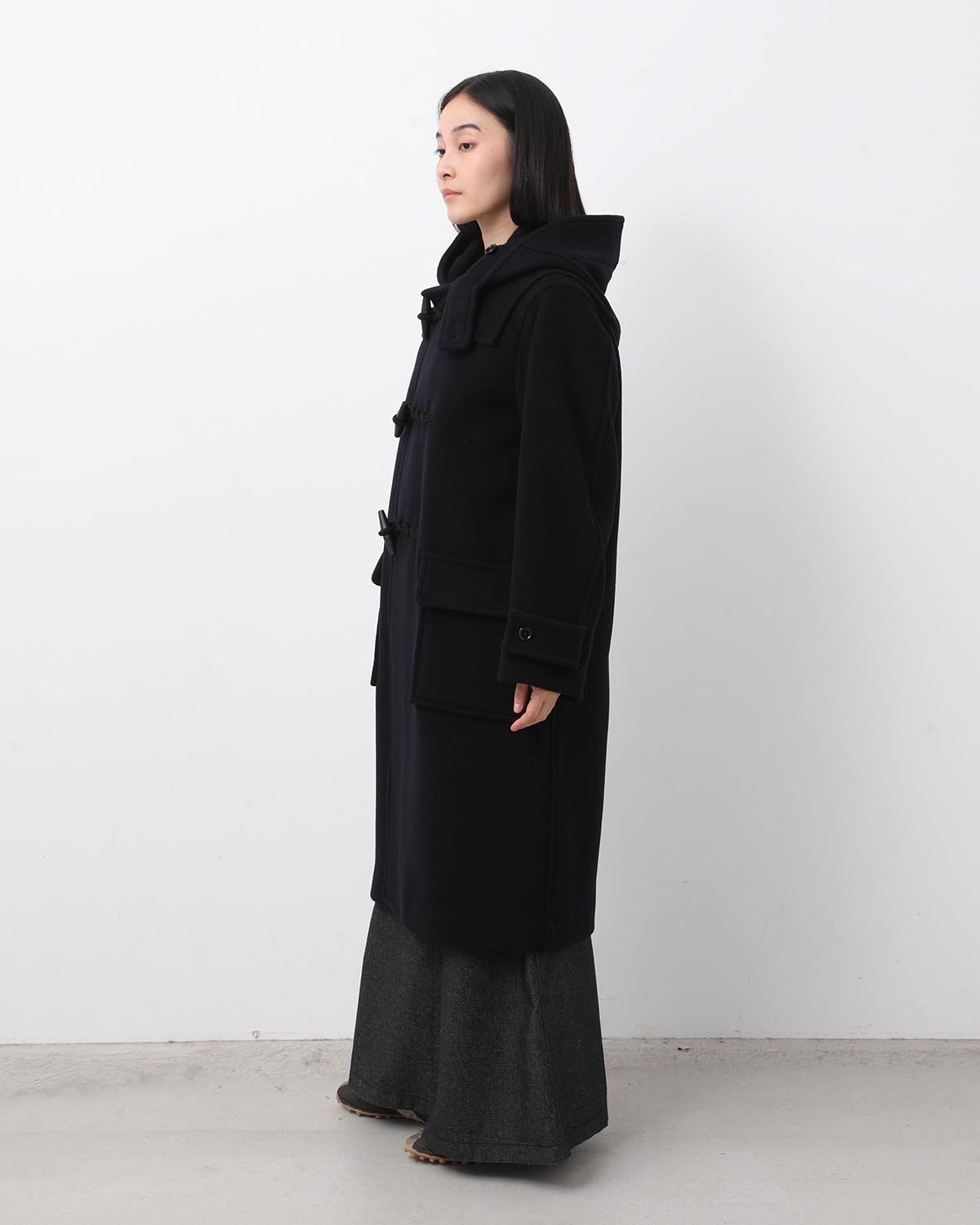 WOOL FELTON DUFFLE COAT (WOMEN'S)
