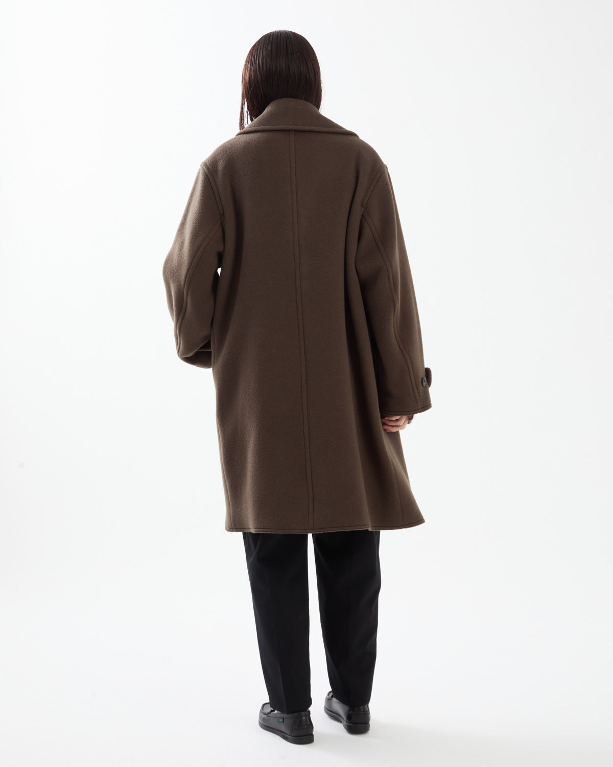 WOOL MELTON MACKINAW COAT