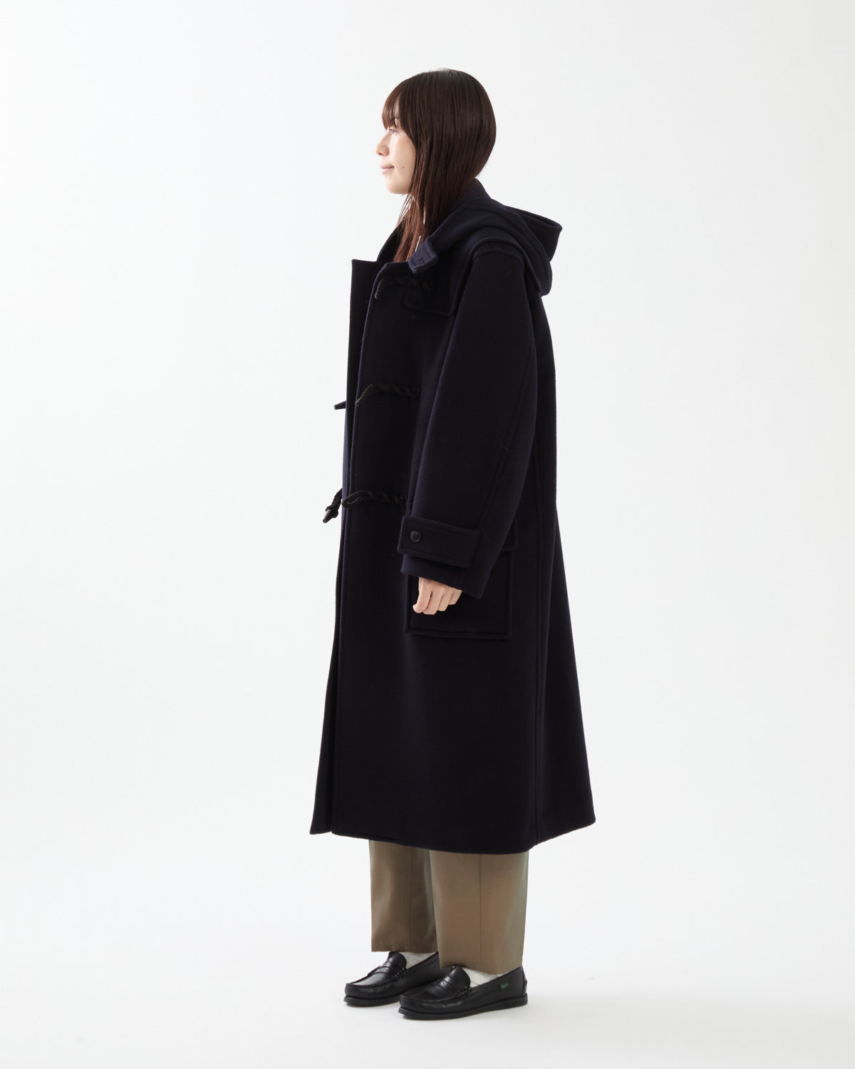 WOOL MELTON DUFFLE COAT (WOMEN'S)
