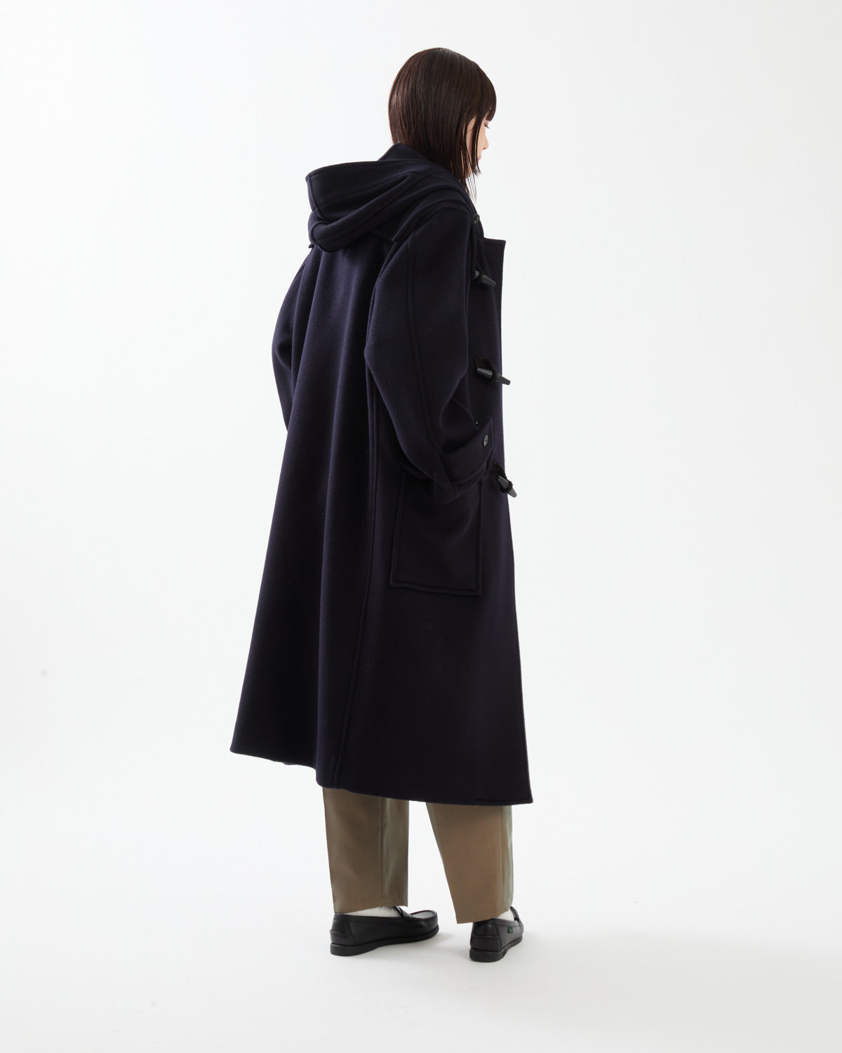 WOOL MELTON DUFFLE COAT (WOMEN'S)