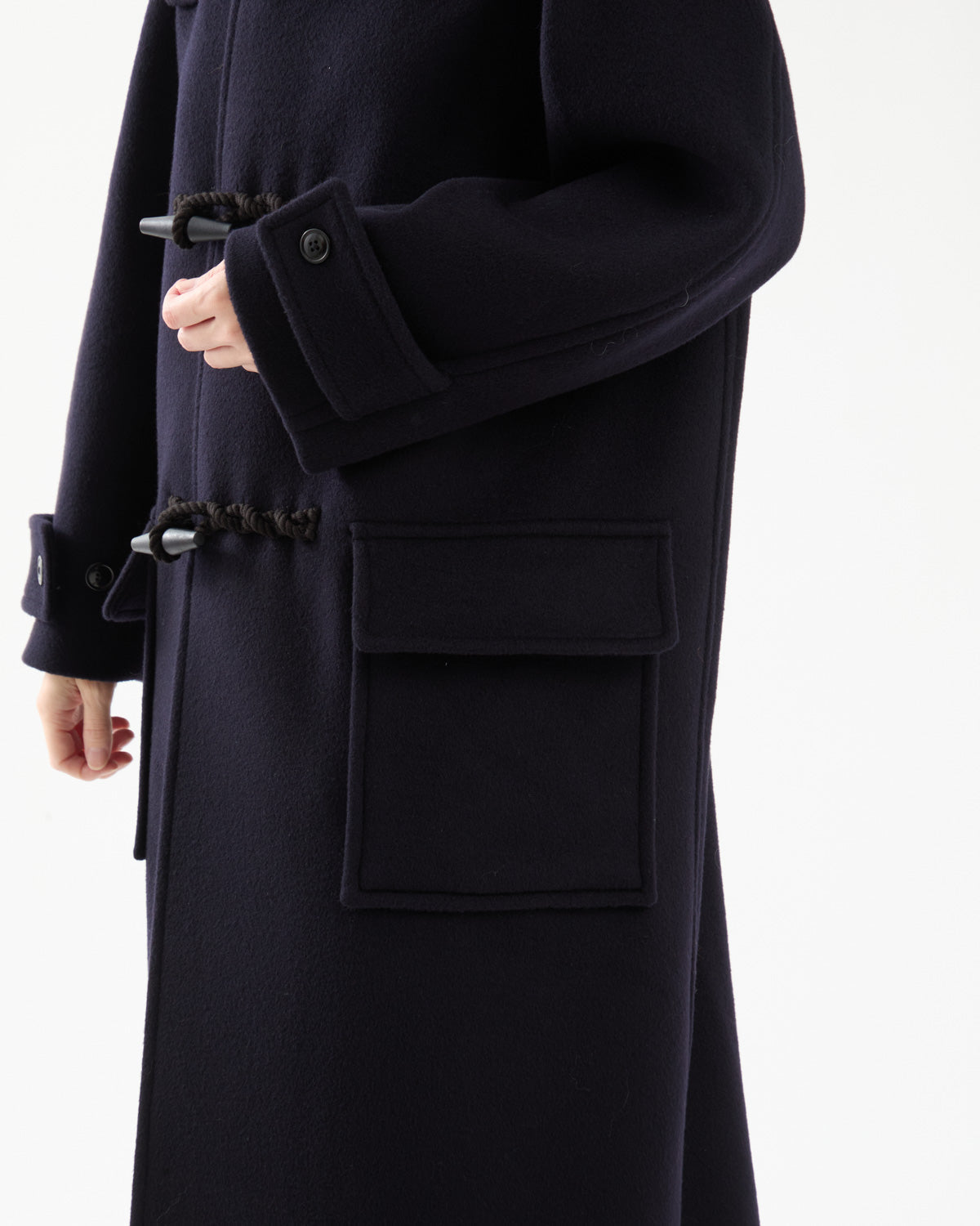 WOOL MELTON DUFFLE COAT (WOMEN'S)