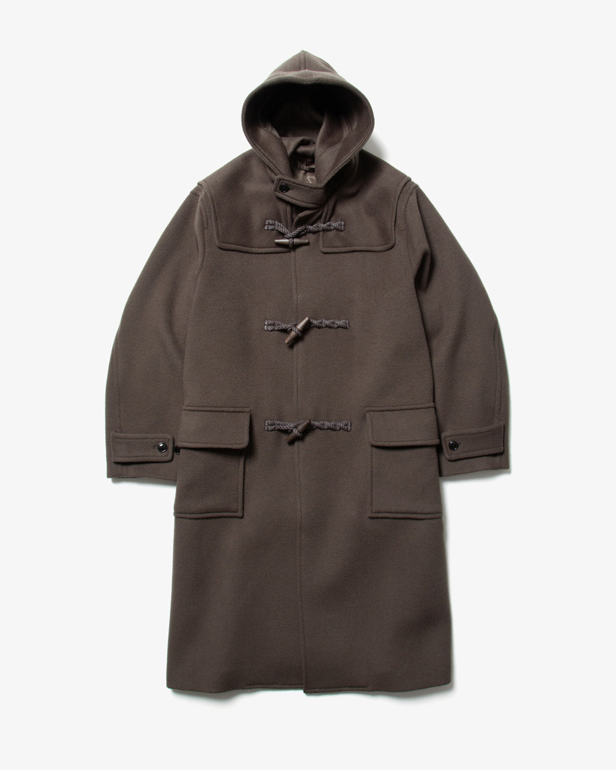 WOOL MELTON DUFFLE COAT (WOMEN'S)
