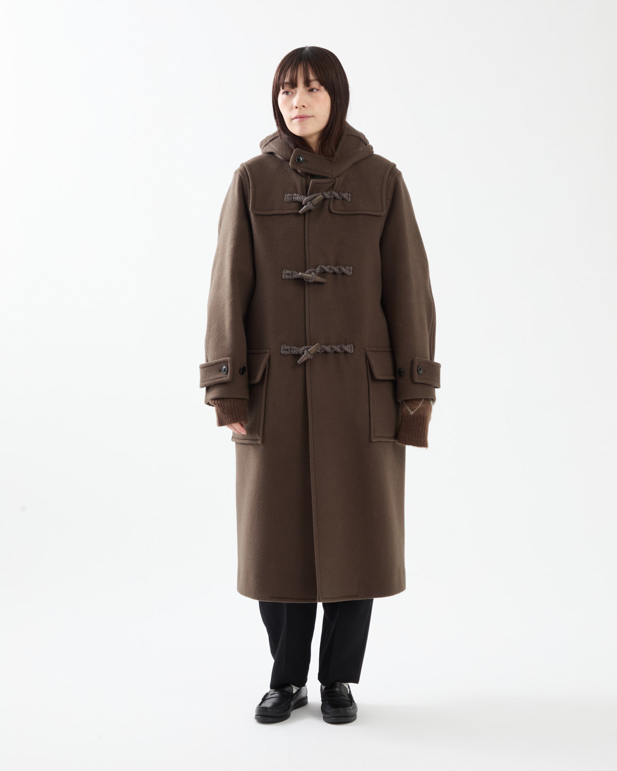 WOOL MELTON DUFFLE COAT (WOMEN'S)