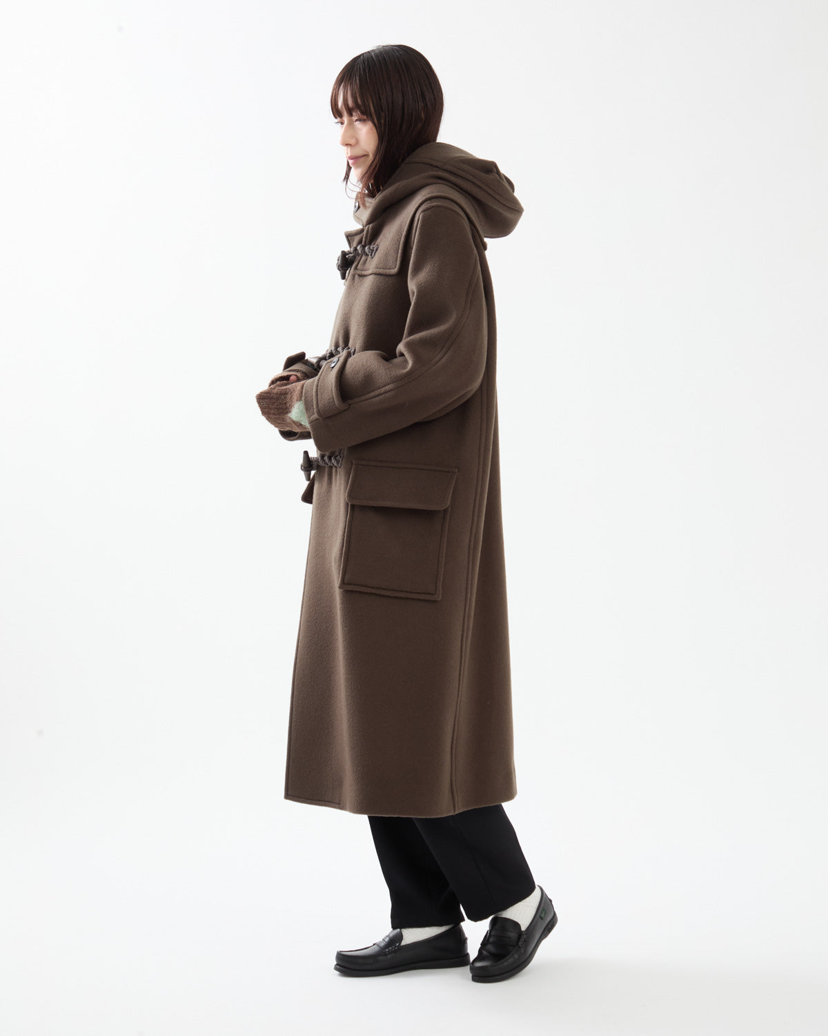 WOOL MELTON DUFFLE COAT (WOMEN'S)