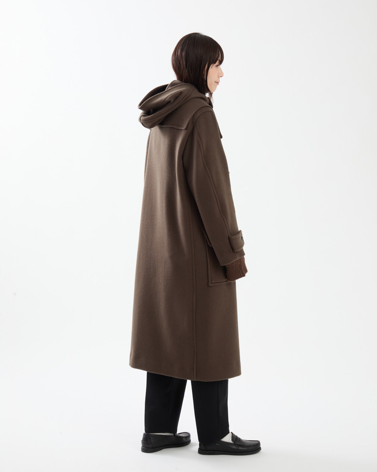 WOOL MELTON DUFFLE COAT (WOMEN'S)