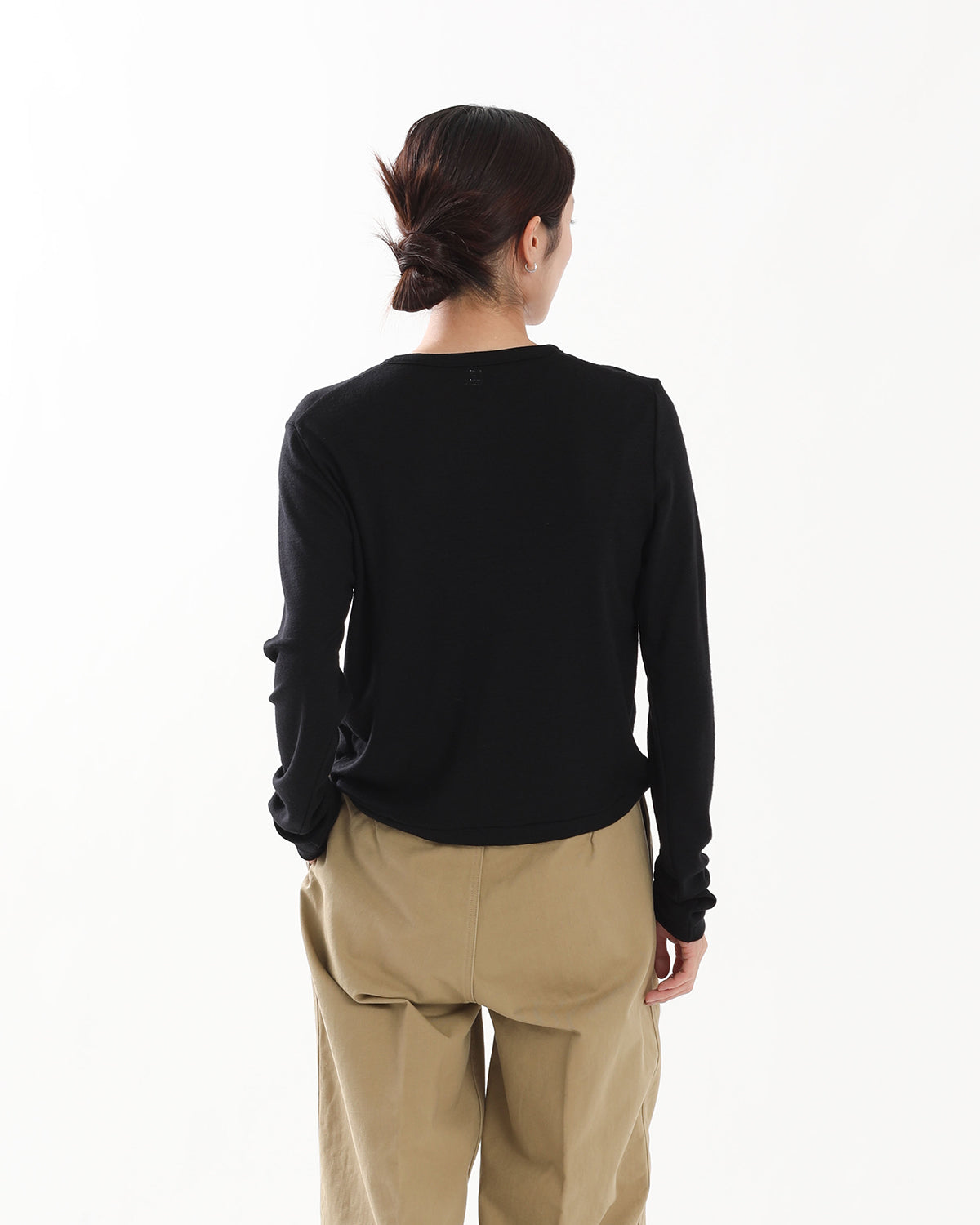 WOOL RIB CARDIGAN