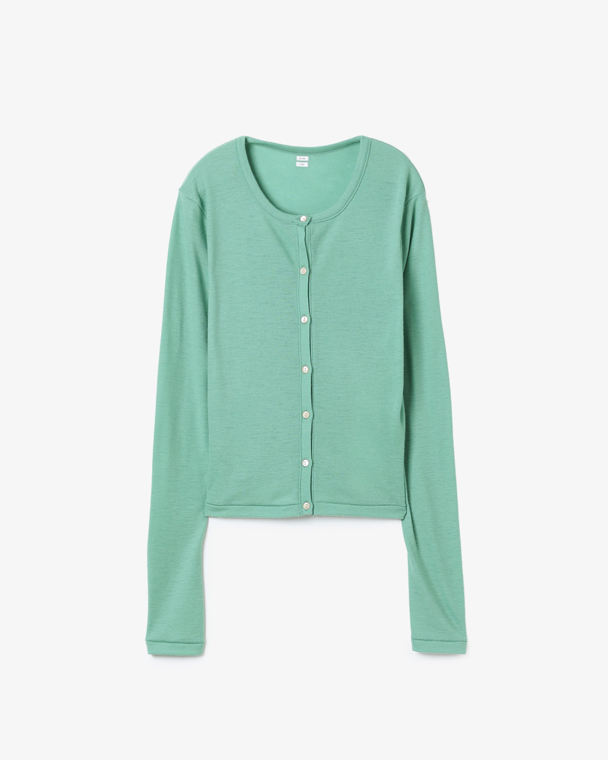 WOOL RIB CARDIGAN