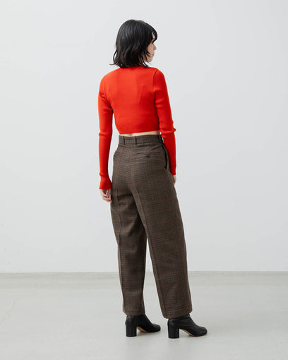 CLASSIC HOUNDSTOOTH TROUSERS (WOMEN'S)