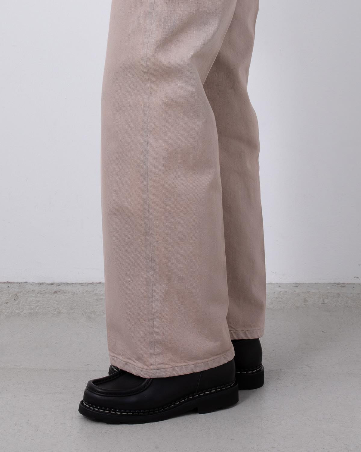 12.9OZ DENIM NARROW BELTED PANTS (WOMEN'S)