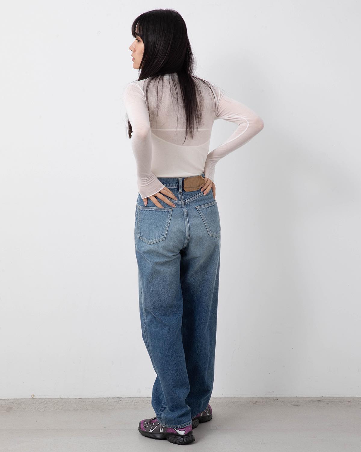 13.5OZ DENIM PANTS NARROW (WOMEN'S)