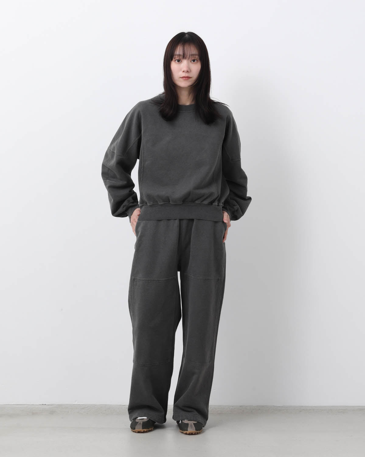 LIGHT SWEAT DOUBLE-KNEE PANTS (WOMEN'S)