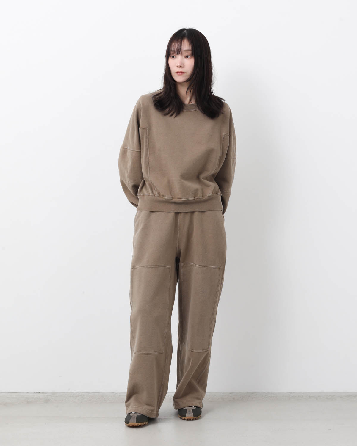 LIGHT SWEAT DOUBLE-KNEE PANTS (WOMEN'S)