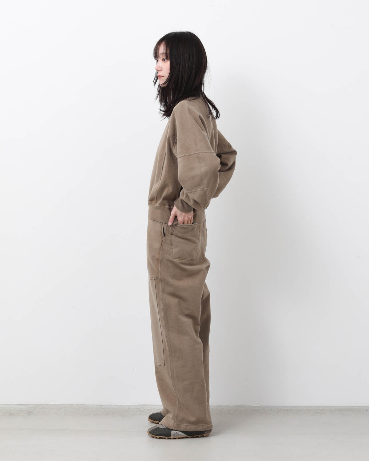 LIGHT SWEAT DOUBLE-KNEE PANTS (WOMEN'S)