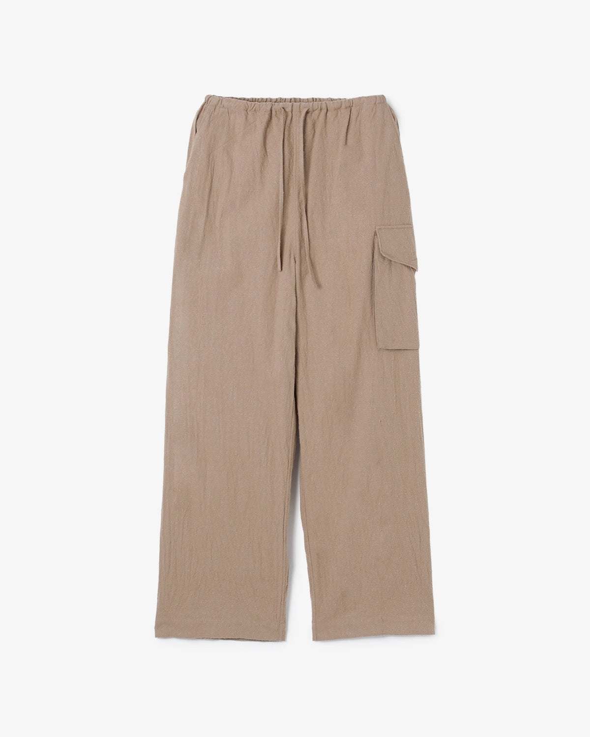 SILK/COTTON NEP SIDE SEAMLESS 4P PANTS