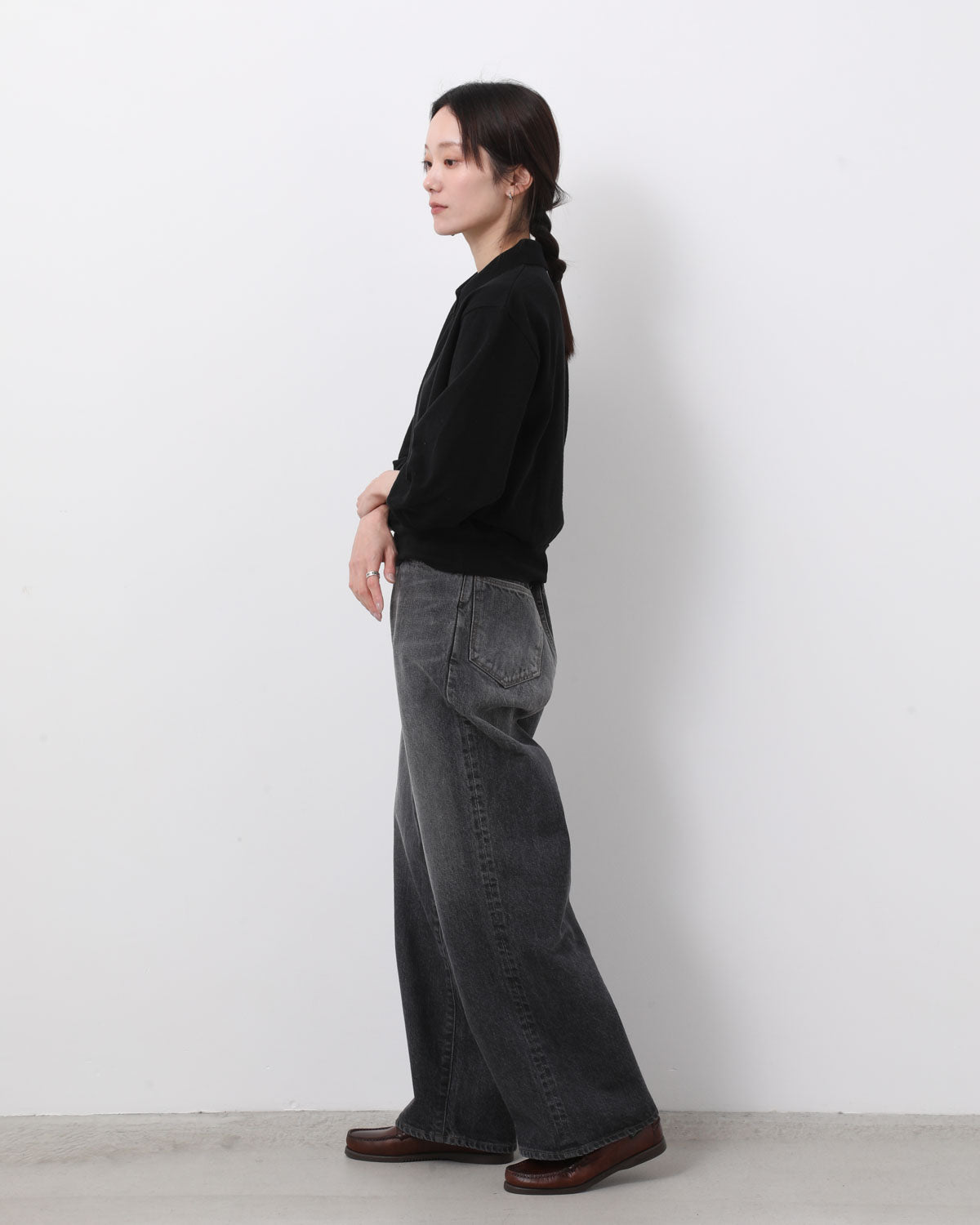 13.5OZ DENIM PANTS WIDE (WOMEN'S)