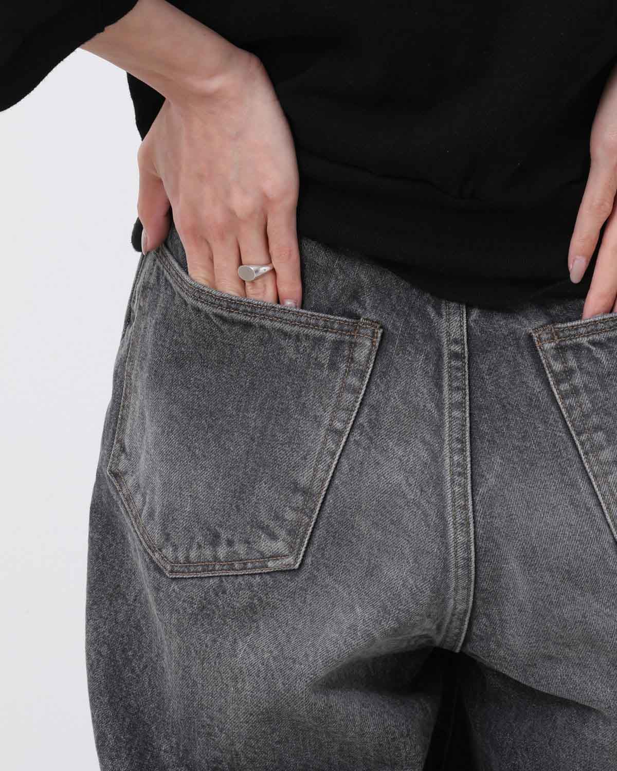 13.5OZ DENIM PANTS WIDE (WOMEN'S)