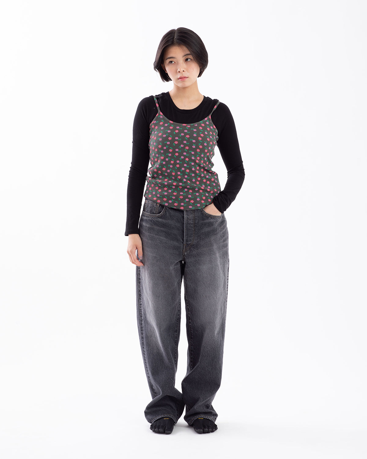 13.5OZ DENIM PANTS WIDE (WOMEN'S)