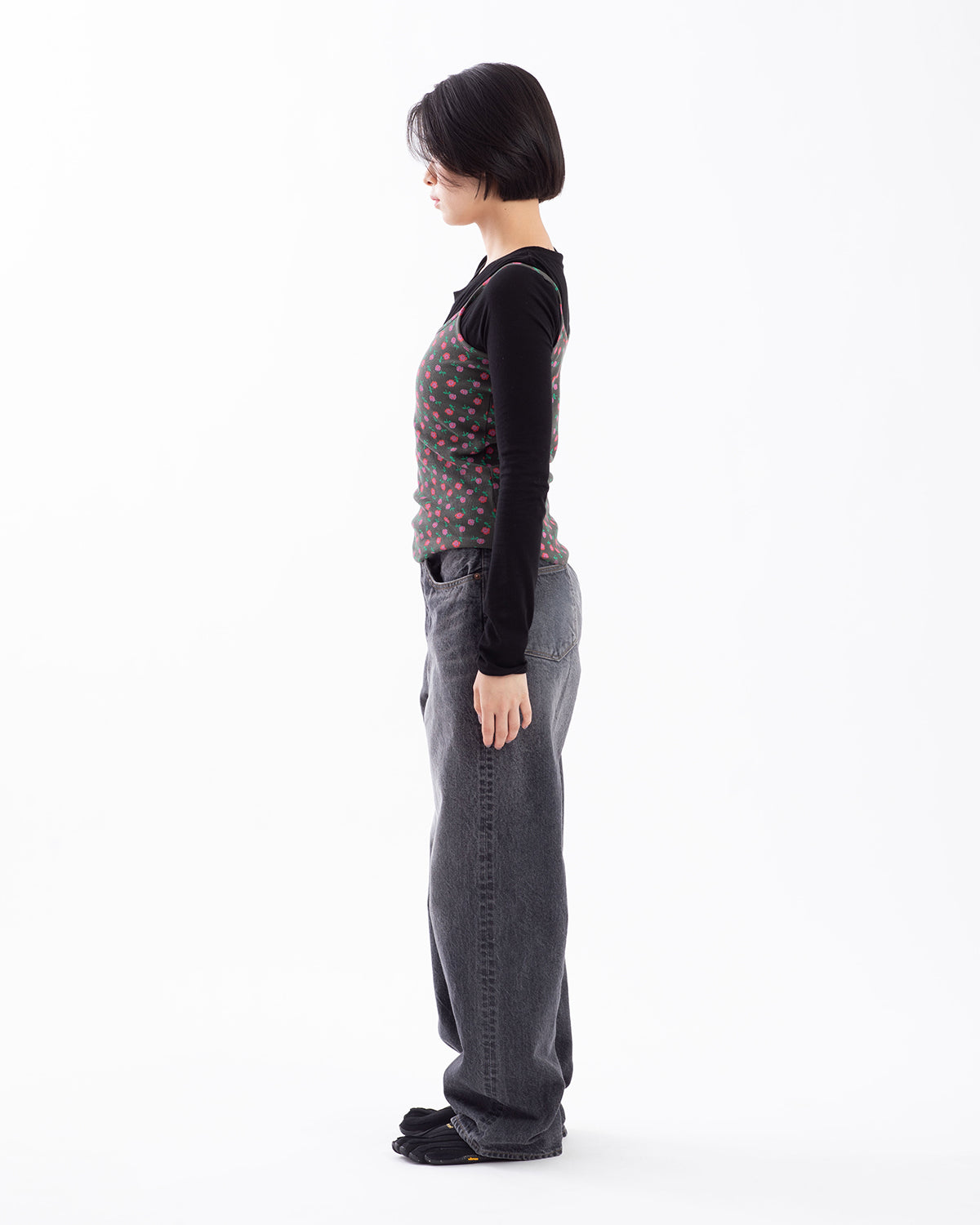 13.5OZ DENIM PANTS WIDE (WOMEN'S)