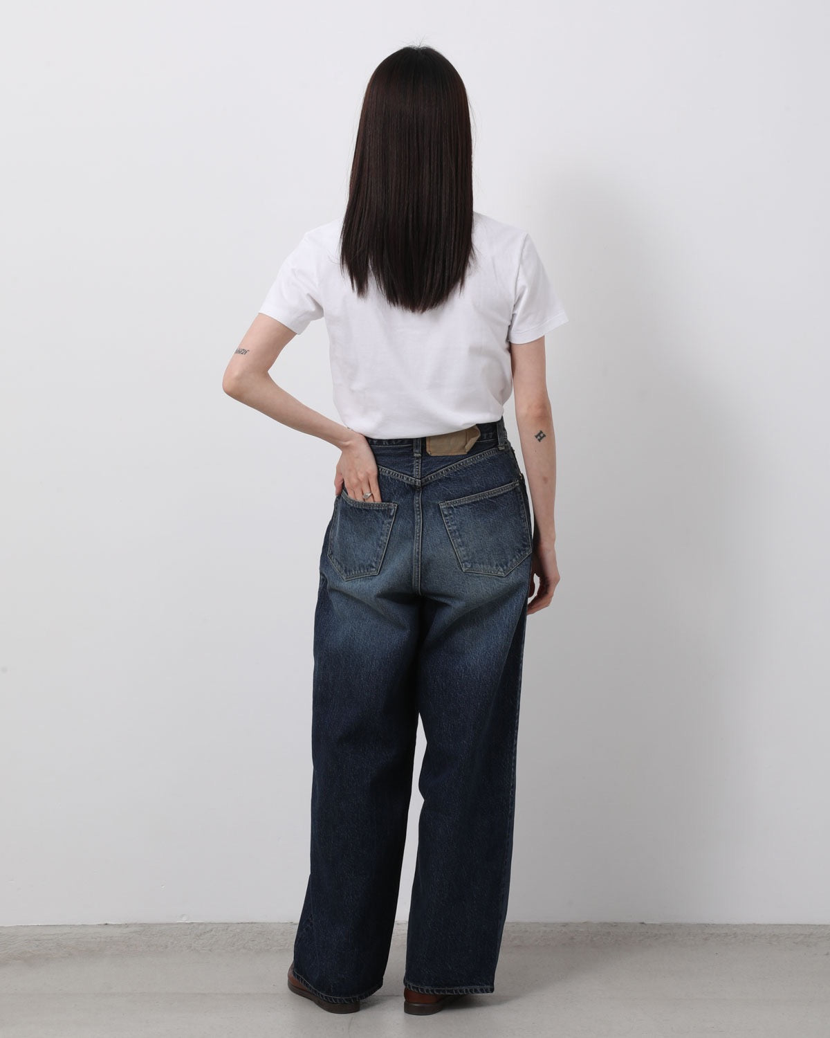 13.5OZ DENIM PANTS WIDE (WOMEN'S)