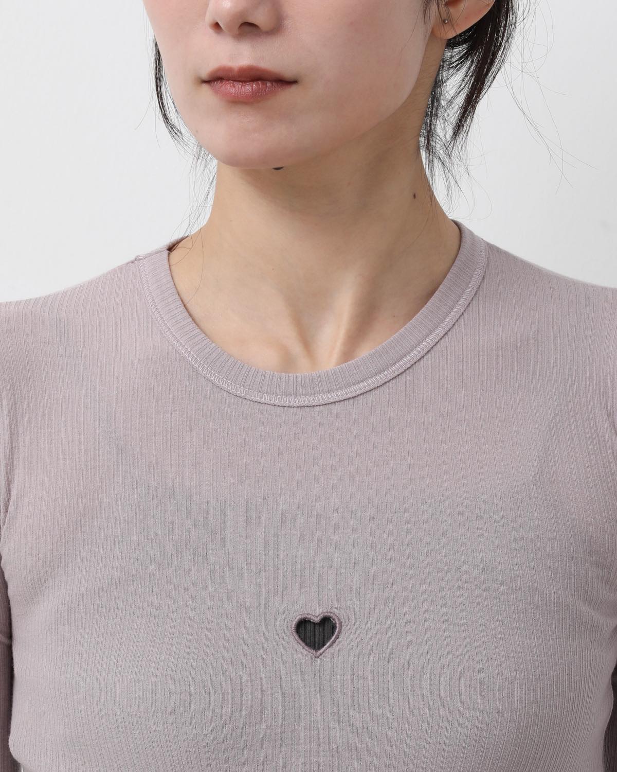 HEART LONG SLEEVE TEE