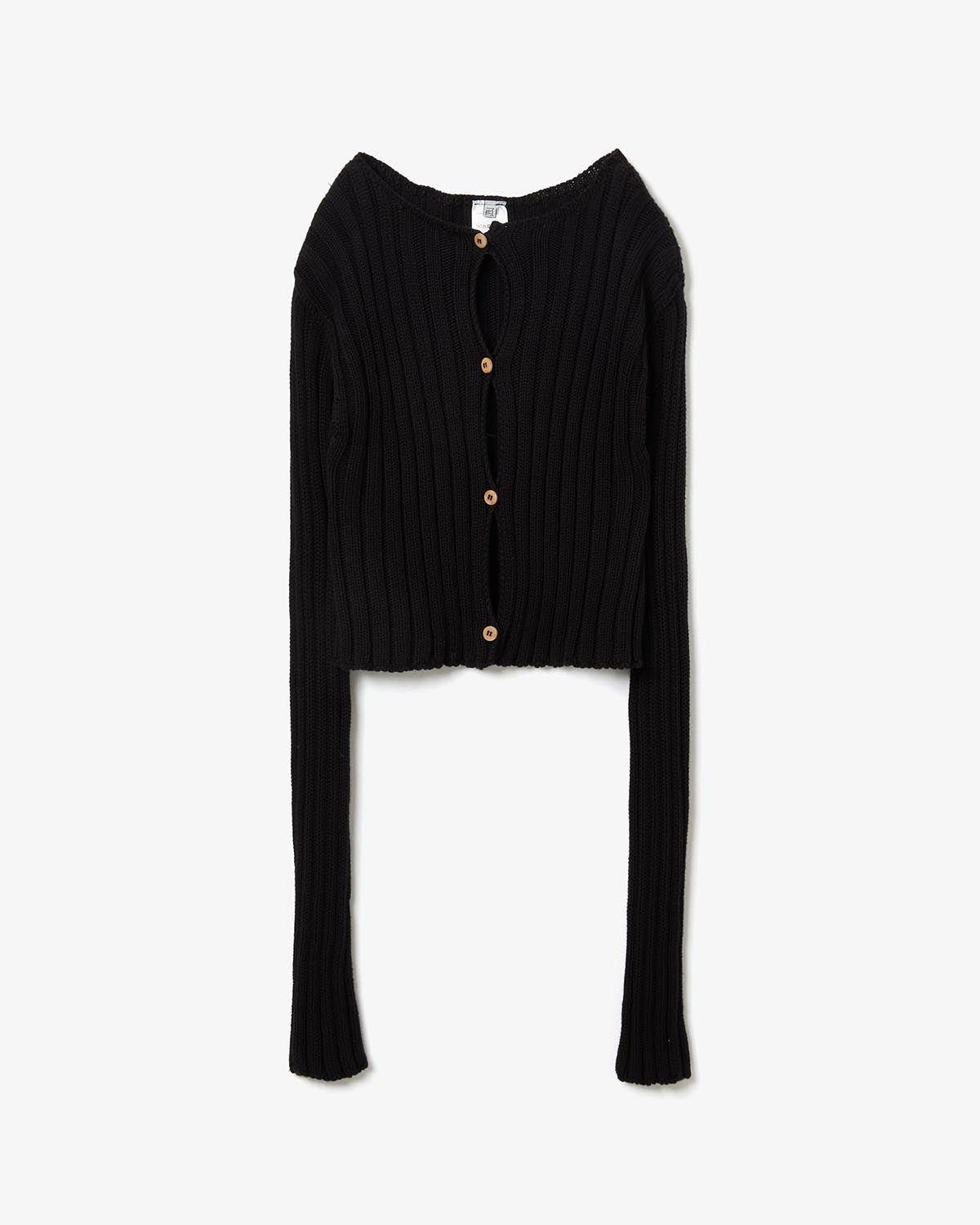 トップス baserange macau cardigan Macau Cardigan in Assortment | Organic cotton rib | en