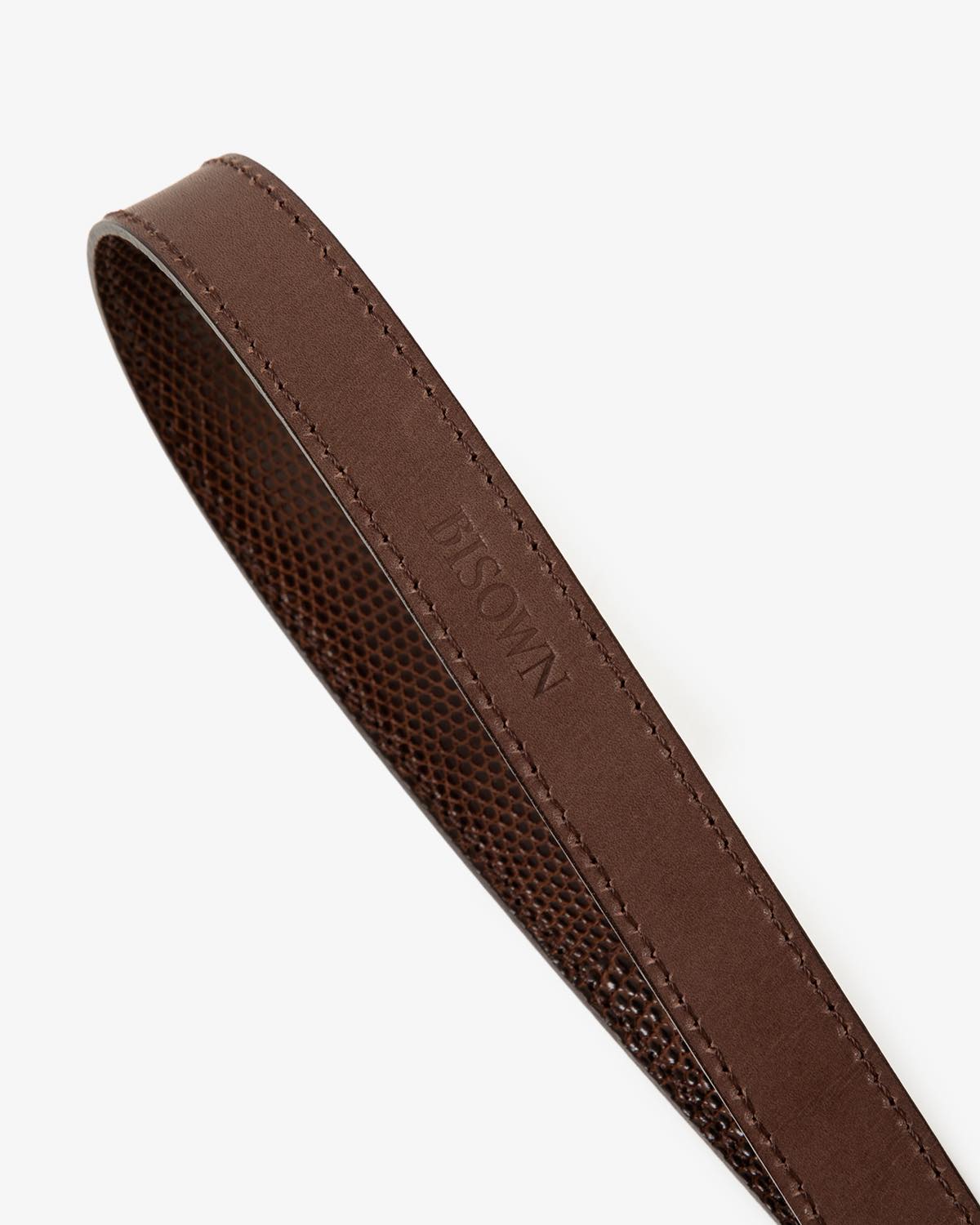 LIZARD OVAL BELT