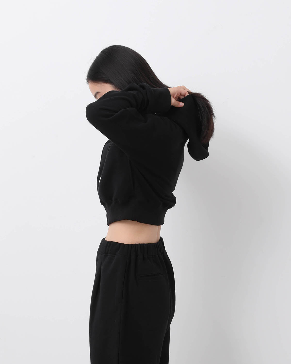 CO/WO URAKE SHORT ZIP HOODIE