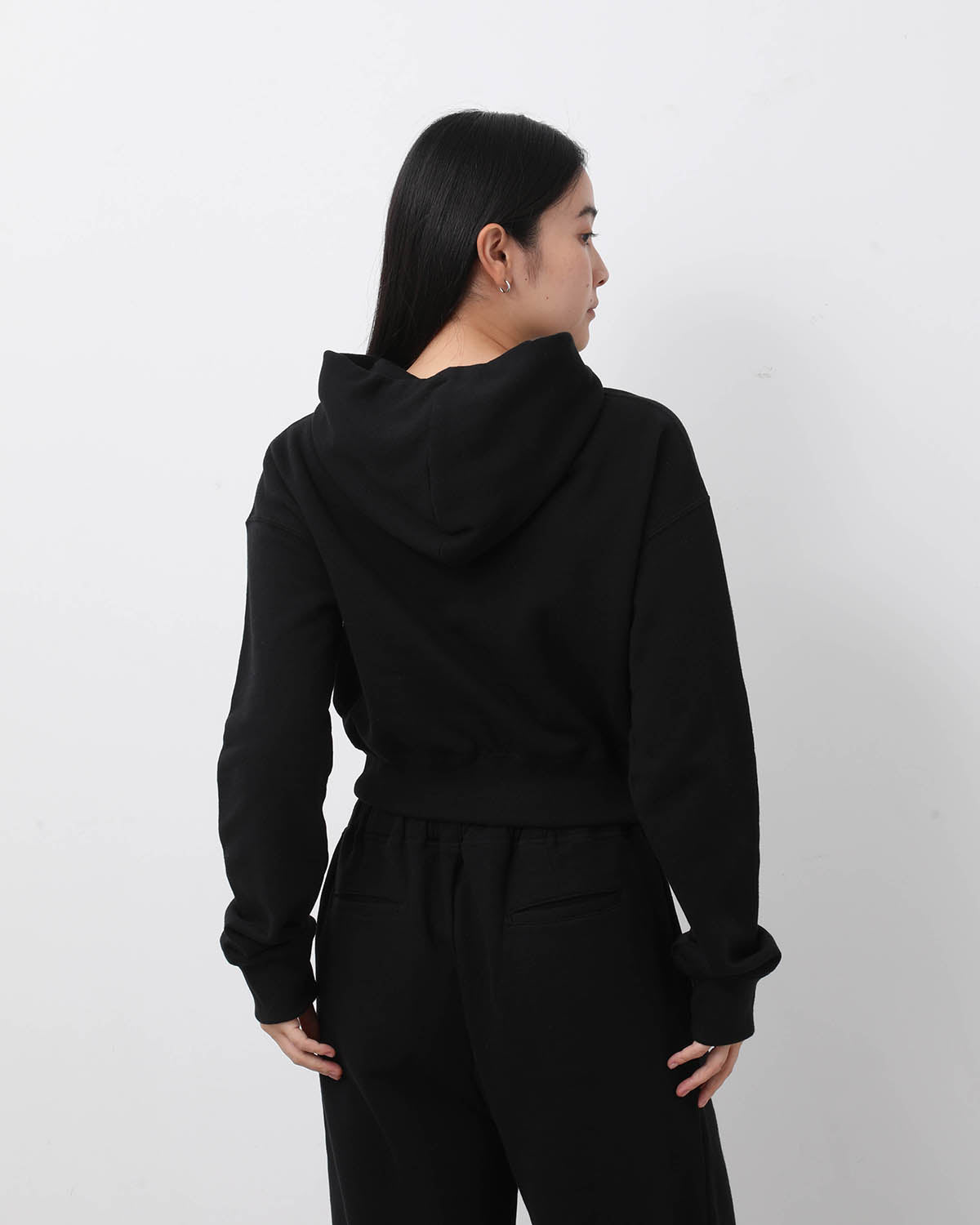 CO/WO URAKE SHORT ZIP HOODIE